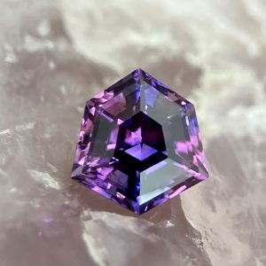 1.24 ct Purplish Pink Bi-color Sapphire