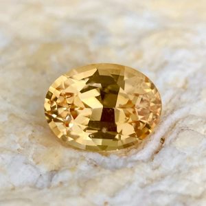 1.62 ct Orangy Yellow Sapphire
